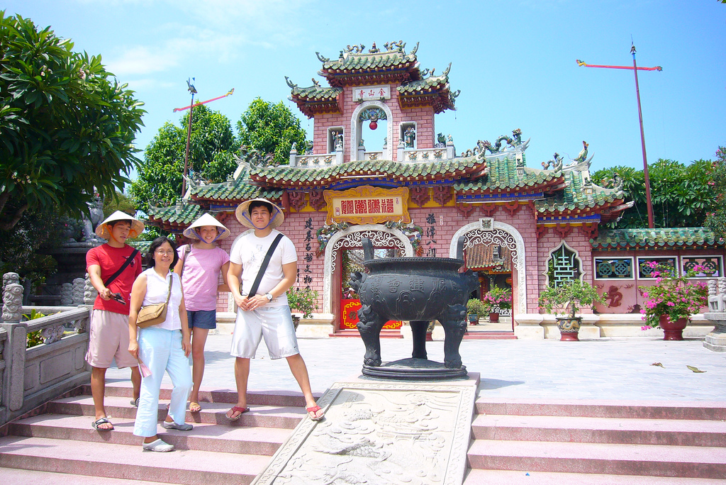 The Phuoc Kien Pagoda, Hoian, Vietnam