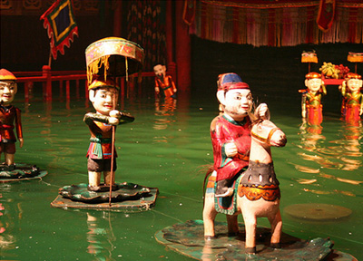 Hanoi water puppetry